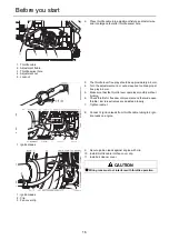 Предварительный просмотр 18 страницы Shindaiwa AH265S-HD Operator'S Manual