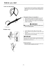 Предварительный просмотр 20 страницы Shindaiwa AH265S-HD Operator'S Manual