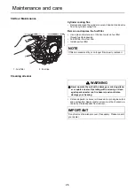 Предварительный просмотр 28 страницы Shindaiwa AH265S-HD Operator'S Manual