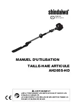 Предварительный просмотр 37 страницы Shindaiwa AH265S-HD Operator'S Manual