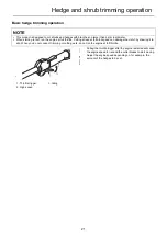 Preview for 23 page of Shindaiwa AHS236S-LW Operator'S Manual