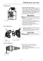 Preview for 25 page of Shindaiwa AHS236S-LW Operator'S Manual