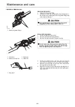 Preview for 26 page of Shindaiwa AHS236S-LW Operator'S Manual