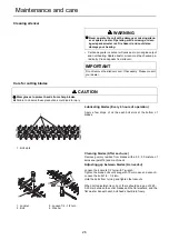 Preview for 28 page of Shindaiwa AHS236S-LW Operator'S Manual