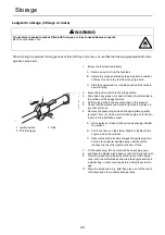 Preview for 30 page of Shindaiwa AHS236S-LW Operator'S Manual