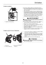 Preview for 57 page of Shindaiwa AHS236S-LW Operator'S Manual