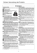 Preview for 76 page of Shindaiwa AHS236S-LW Operator'S Manual