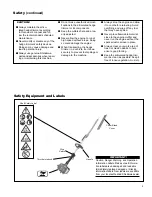 Предварительный просмотр 5 страницы Shindaiwa AHS242 Owner'S/Operator'S Manual