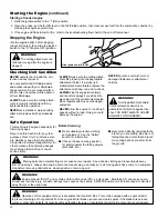 Предварительный просмотр 14 страницы Shindaiwa AHS242 Owner'S/Operator'S Manual