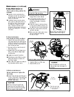 Предварительный просмотр 17 страницы Shindaiwa AHS242 Owner'S/Operator'S Manual