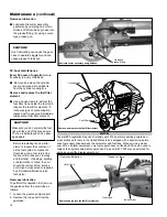 Предварительный просмотр 18 страницы Shindaiwa AHS242 Owner'S/Operator'S Manual