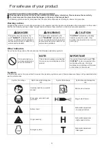 Предварительный просмотр 6 страницы Shindaiwa AHS243S-LW Operator'S Manual