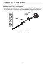 Предварительный просмотр 8 страницы Shindaiwa AHS243S-LW Operator'S Manual