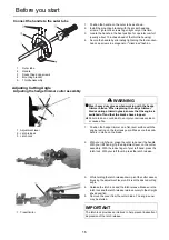 Preview for 18 page of Shindaiwa AHS243S Operator'S Manual