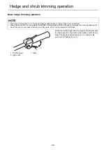 Preview for 24 page of Shindaiwa AHS243S Operator'S Manual