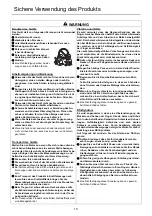 Preview for 86 page of Shindaiwa AHS243S Operator'S Manual