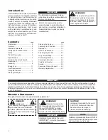 Предварительный просмотр 2 страницы Shindaiwa AHS254 Owner'S/Operator'S Manual