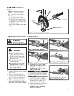 Предварительный просмотр 9 страницы Shindaiwa AHS254 Owner'S/Operator'S Manual