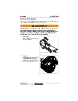 Предварительный просмотр 25 страницы Shindaiwa AHS262 Operator'S Manual