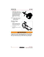 Предварительный просмотр 26 страницы Shindaiwa AHS262 Operator'S Manual