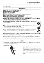 Предварительный просмотр 15 страницы Shindaiwa B410S Operator'S Manual