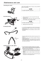 Предварительный просмотр 24 страницы Shindaiwa B410S Operator'S Manual