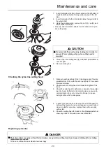 Предварительный просмотр 25 страницы Shindaiwa B410S Operator'S Manual