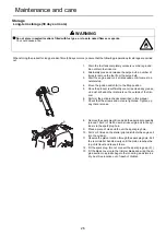 Предварительный просмотр 28 страницы Shindaiwa B410S Operator'S Manual