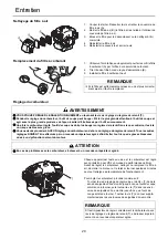 Предварительный просмотр 52 страницы Shindaiwa B410S Operator'S Manual