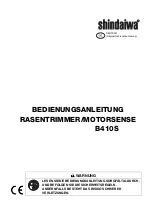 Предварительный просмотр 63 страницы Shindaiwa B410S Operator'S Manual