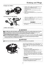 Предварительный просмотр 83 страницы Shindaiwa B410S Operator'S Manual