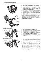 Предварительный просмотр 16 страницы Shindaiwa B410TS Operator'S Manual