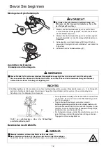 Предварительный просмотр 72 страницы Shindaiwa B410TS Operator'S Manual