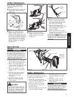 Preview for 15 page of Shindaiwa BP35 Owner'S/Operator'S Manual