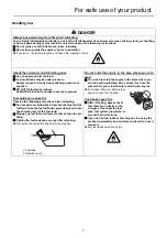 Предварительный просмотр 7 страницы Shindaiwa BP420S Operator'S Manual