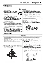 Предварительный просмотр 9 страницы Shindaiwa BP420S Operator'S Manual