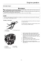 Предварительный просмотр 21 страницы Shindaiwa BP420S Operator'S Manual