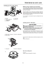 Предварительный просмотр 33 страницы Shindaiwa BP420S Operator'S Manual