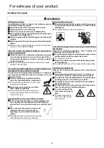 Предварительный просмотр 8 страницы Shindaiwa BP520S Operator'S Manual