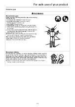 Предварительный просмотр 13 страницы Shindaiwa BP520S Operator'S Manual