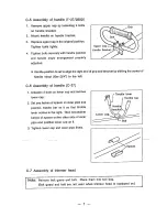 Предварительный просмотр 9 страницы Shindaiwa C-27 Instruction Manual