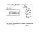 Предварительный просмотр 11 страницы Shindaiwa C-27 Instruction Manual