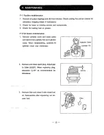 Предварительный просмотр 17 страницы Shindaiwa C-27 Instruction Manual