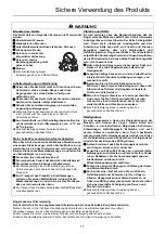 Preview for 103 page of Shindaiwa C225S Operator'S Manual