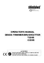 Preview for 3 page of Shindaiwa C226S Operator'S Manual