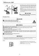 Preview for 16 page of Shindaiwa C226S Operator'S Manual