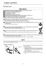 Preview for 18 page of Shindaiwa C226S Operator'S Manual