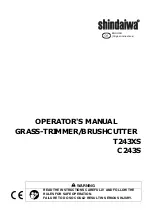 Предварительный просмотр 3 страницы Shindaiwa C243S Operator'S Manual