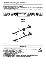 Предварительный просмотр 8 страницы Shindaiwa C243S Operator'S Manual