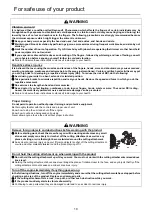 Предварительный просмотр 12 страницы Shindaiwa C243S Operator'S Manual